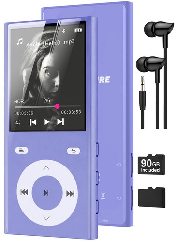 90gb mp3 player bluetooth 3 - 90gb, 5.3